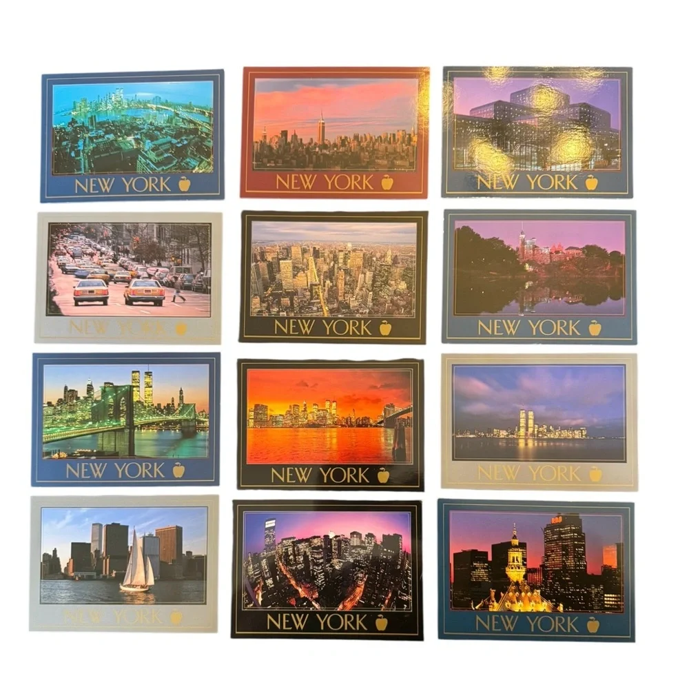 New York Cityscape Postcard Set